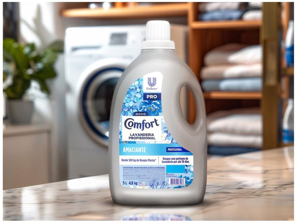 Amaciante Comfort Lavanderia Profissional Maciez Intensa 5L - 7