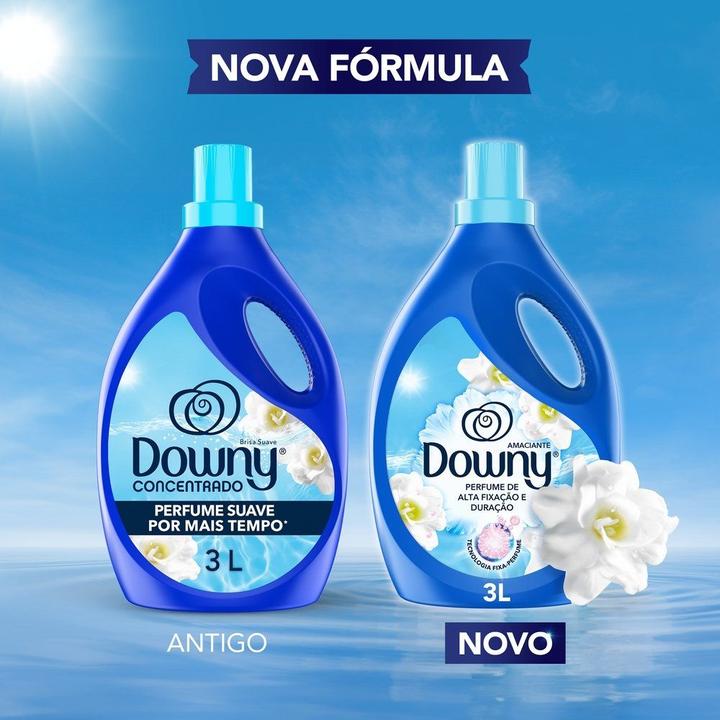 Amaciante Downy Concentrado Brisa Suave 3L - 3