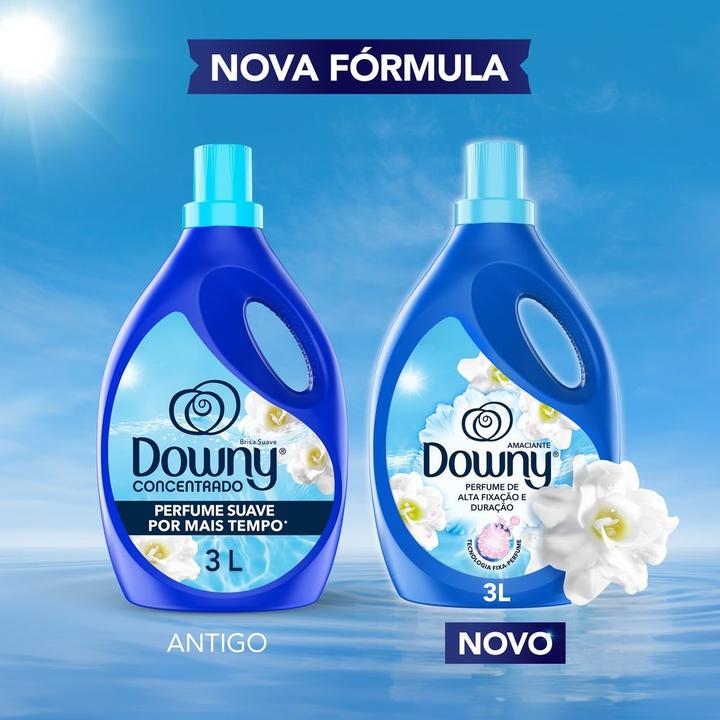 Amaciante Downy Concentrado Brisa Suave 3L - 3