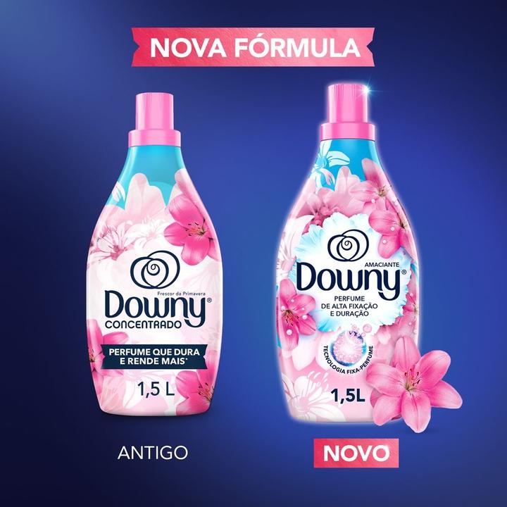 Amaciante Downy Concentrado Frescor da Primavera - 3