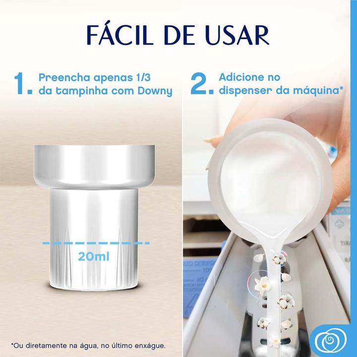 Amaciante Downy Concentrado Sensitive Hipoalergênico para Roupa de Bebê 1,35L - 2