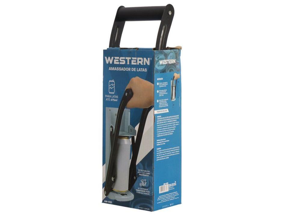 Amassador de Latas até 475ml Western AM-650 - 3