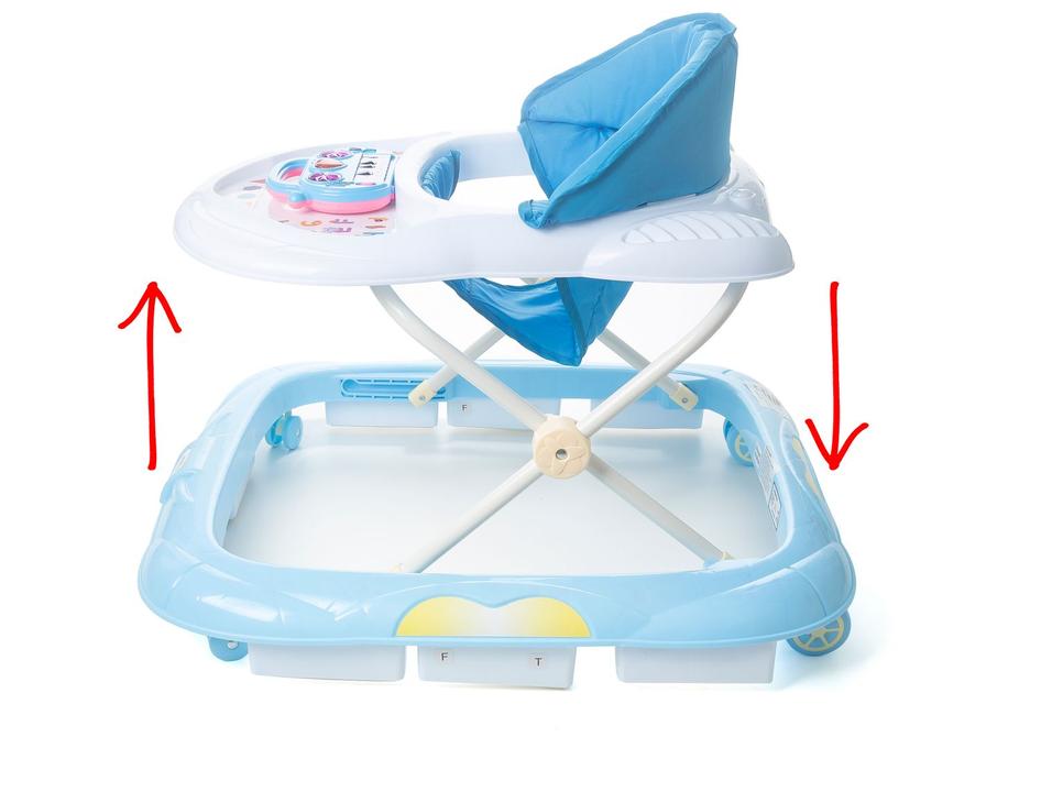 Andador Infantil Baby Style Pianinho - 1