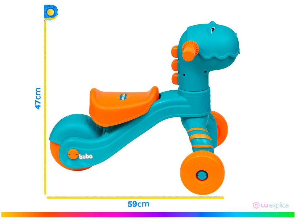 Andador Infantil Buba Baby Dino de Empurrar - 3