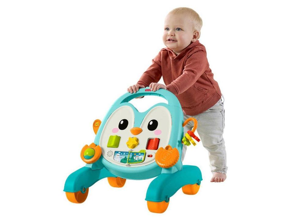 Andador Infantil Fisher-Price Pinguim de Empurrar - 4