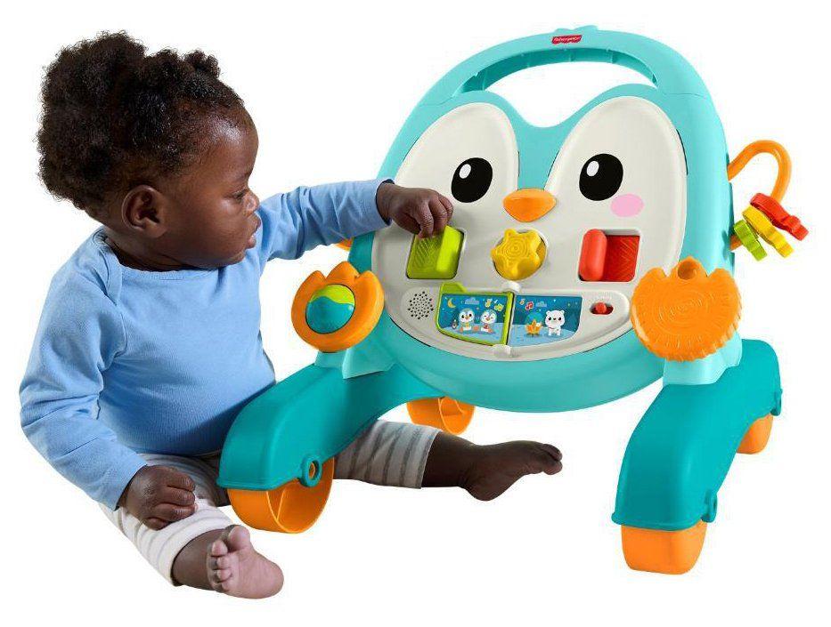 Andador Infantil Fisher-Price Pinguim de Empurrar - 3