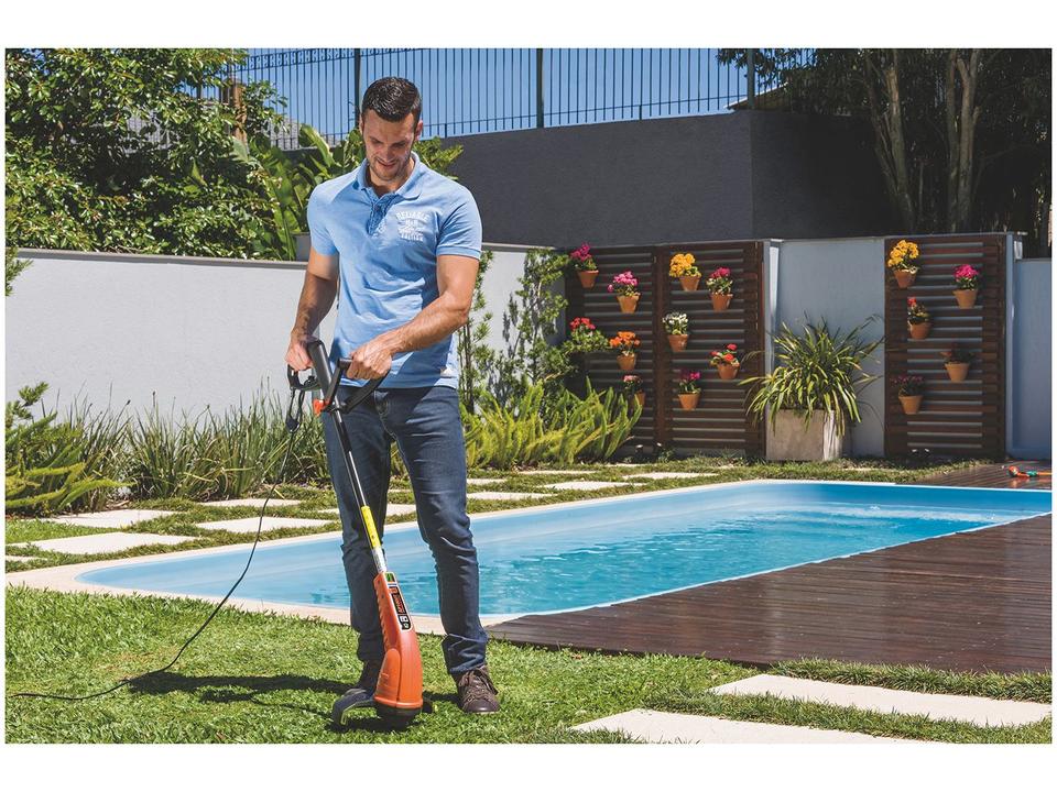 Aparador de Grama Tramontina AP1000T 1000W Elétrico com Fio de Nylon Corte de 28cm - 7