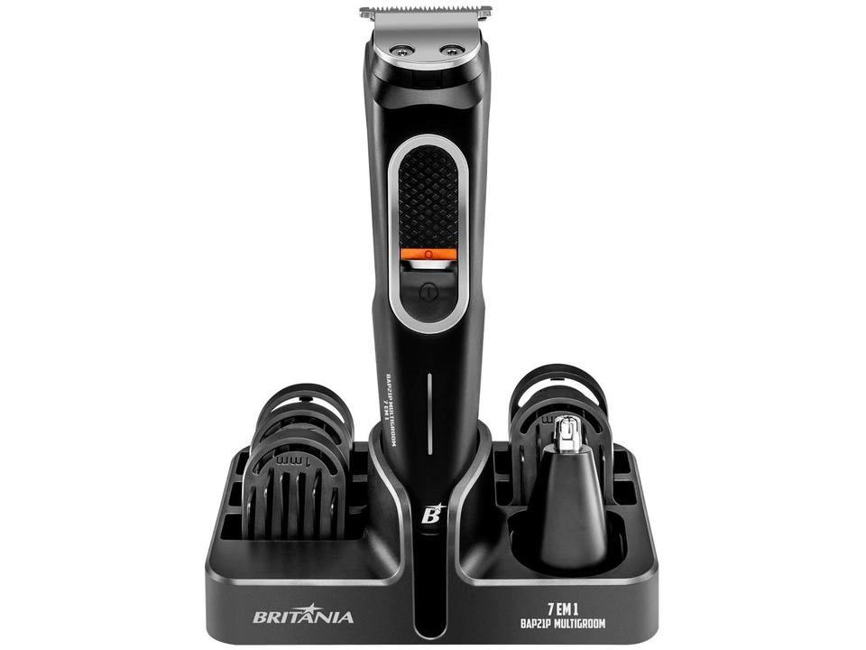 Aparador de Pelos Britânia MultiGroom BAP21P 7 em 1 com Acessórios - 1