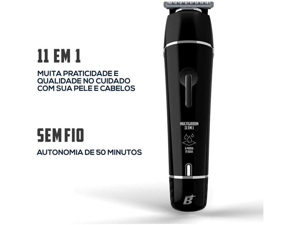 Aparador de Pelos Britânia Multigroom BAP23 11 em 1 com Acessórios - 1