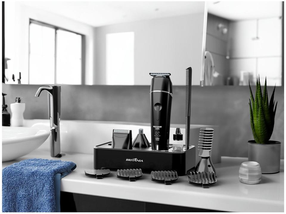Aparador de Pelos Britânia Multigroom BAP23 11 em 1 com Acessórios - 4
