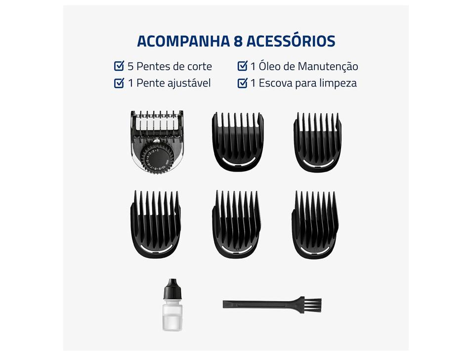 Aparador de Pelos Mondial BG-09 com Acessórios 74013-01 - 5