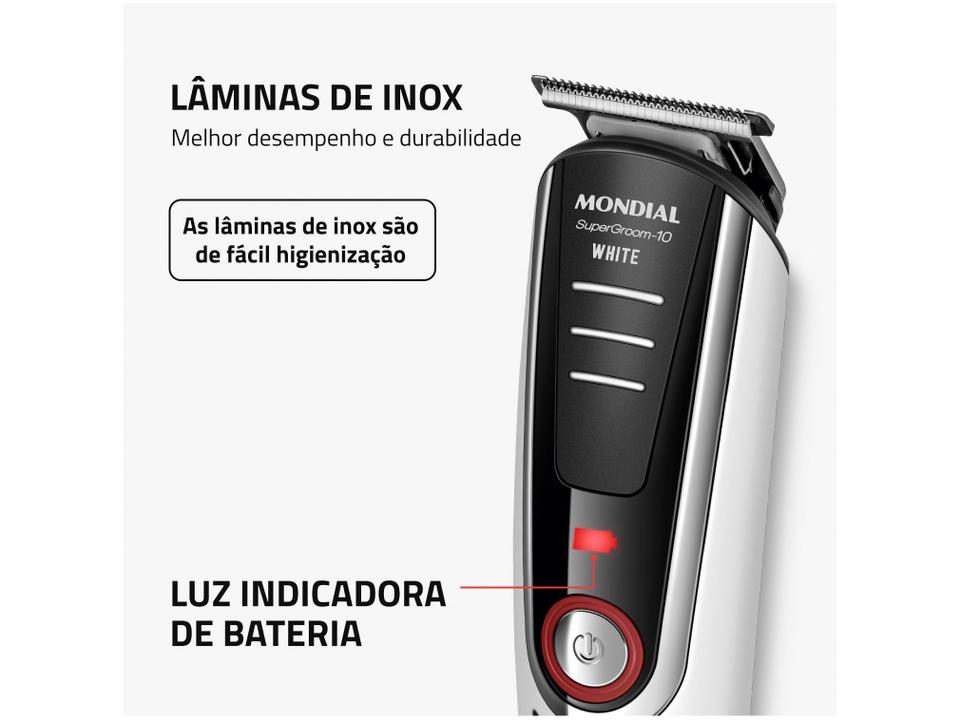 Aparador de Pelos Mondial Super Groom 10 BG-08 - 4