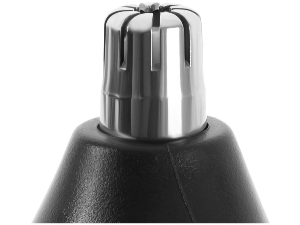 Aparador de Pelos Super Groom 10 BG-03 Mondial 6W Bivolt Preto e Azul - 23