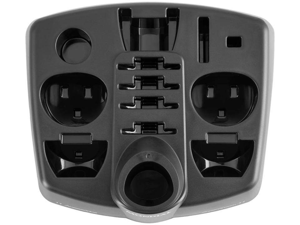 Aparador de Pelos Super Groom 11 BG-05 Mondial 6W Bivolt Preto e Prata - 14