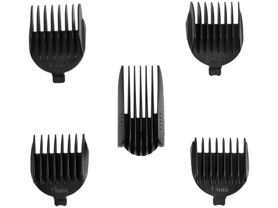 Aparador de Pelos Super Groom 11 BG-05 Mondial 6W Bivolt Preto e Prata - 13