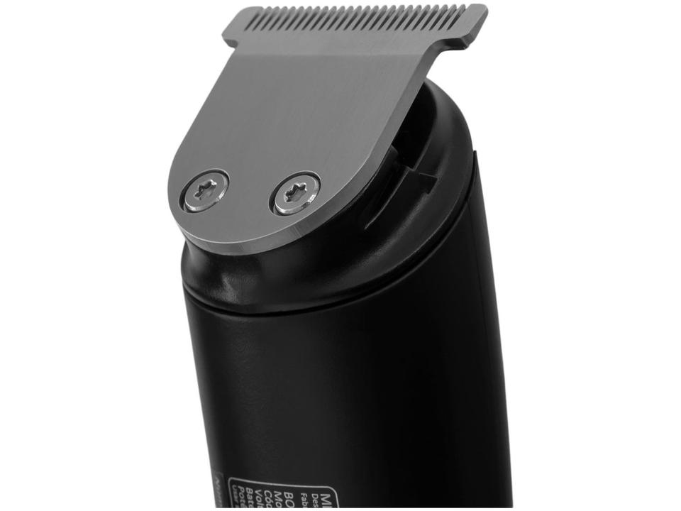 Aparador de Pelos Super Groom 6 BG-04 Mondial 6W Bivolt Preto e Verde - 10