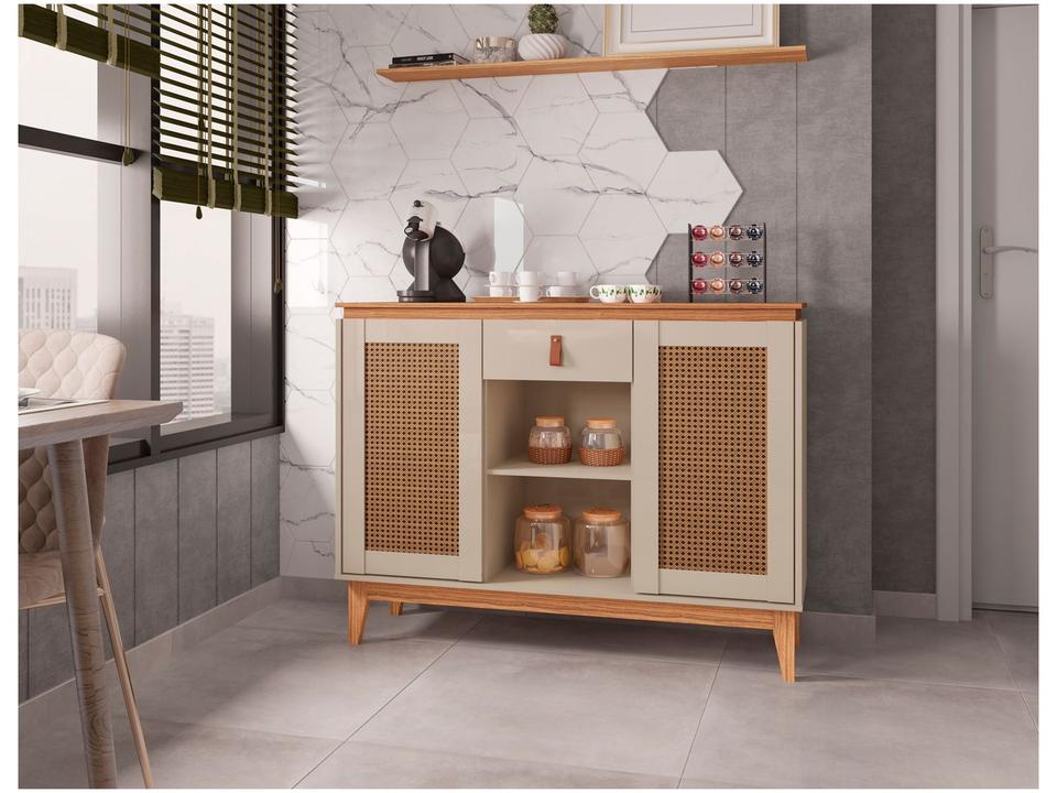 Aparador Retrô 2 Portas 1 Gaveta Casa D Diamante - 1