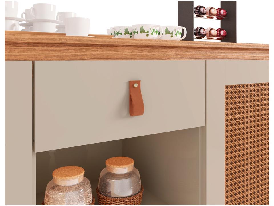 Aparador Retrô 2 Portas 1 Gaveta Casa D Diamante - 3