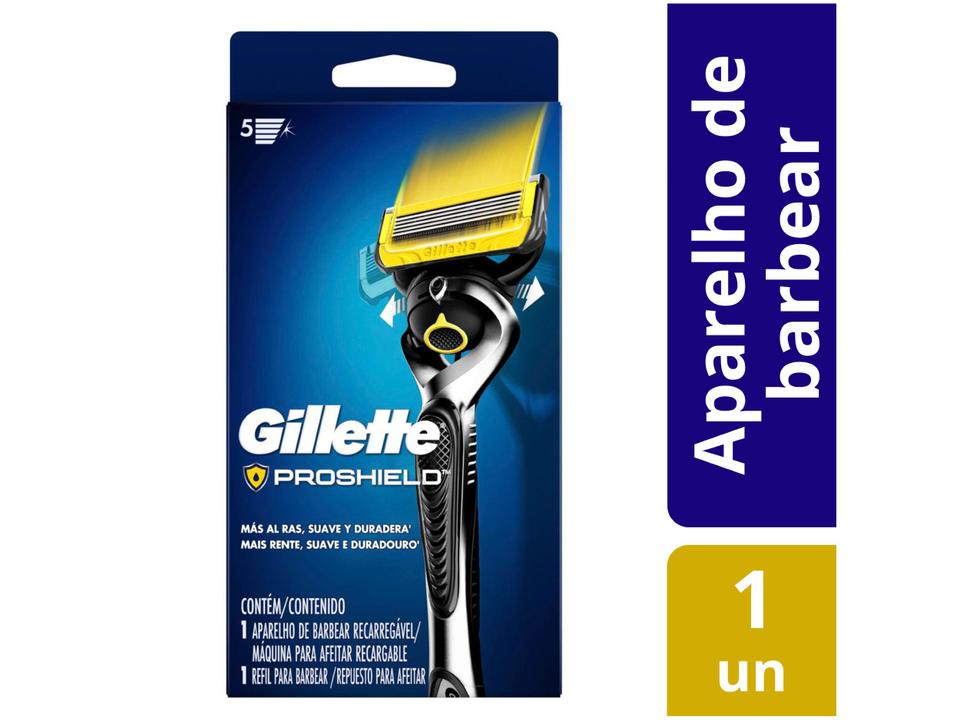 Aparelho de Barbear Gillette Fusion5 - Proshield - 1