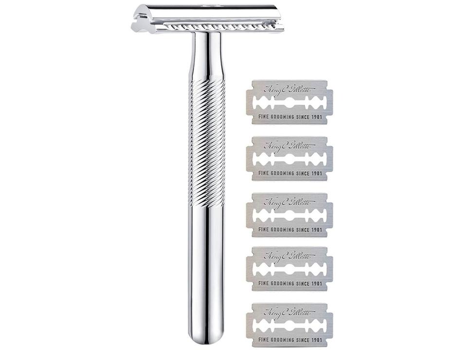 Aparelho de Barbear Recarregável Gillette Clássico - 1