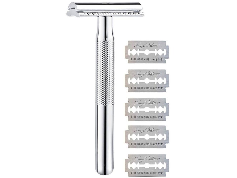 Aparelho de Barbear Recarregável Gillette Clássico - 1