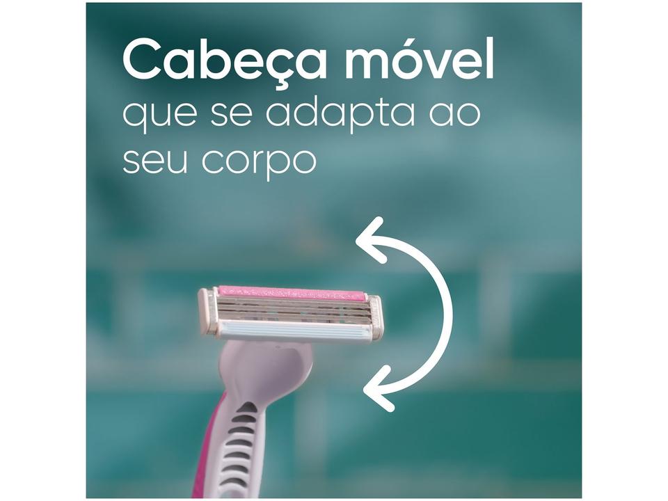 Aparelho de Depilação Gillette Venus Suave 6 Unidades - 5
