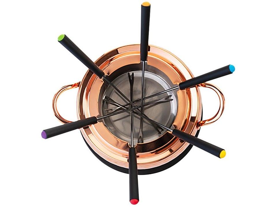 Aparelho de Fondue Brinox Cobre 11 Peças 1256100 - 1
