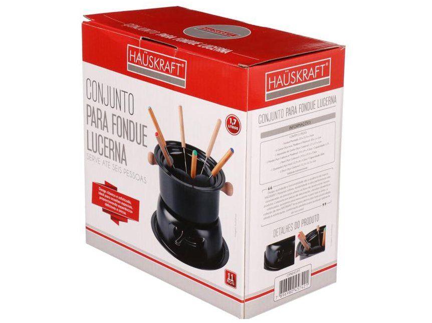 Aparelho de Fondue Hauskraft Lucerna 11 Peças - 1