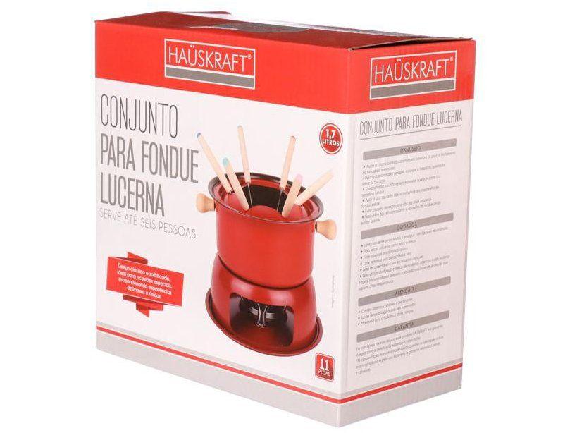 Aparelho de Fondue Hauskraft Lucerna 11 Peças - 1