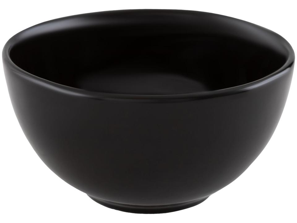 Aparelho de Jantar 12 Peças Alleanza Cerâmica Branco e Preto Redondo Ritz - 8