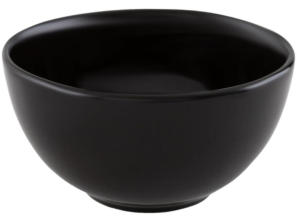 Aparelho de Jantar 12 Peças Alleanza Cerâmica Branco e Preto Redondo Ritz - 8