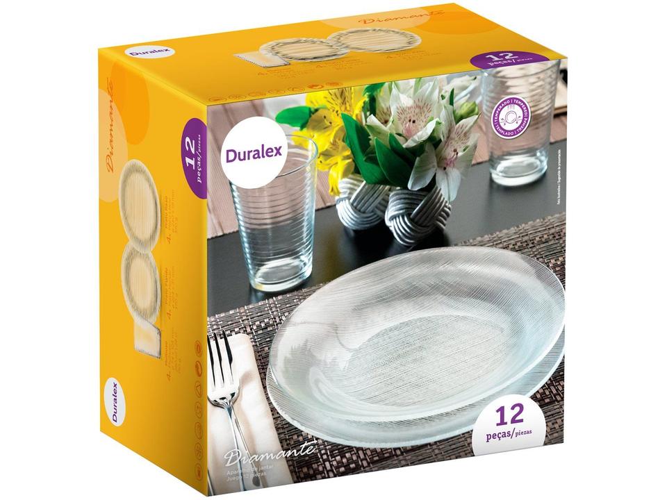 Aparelho de Jantar 12 Peças Duralex de Vidro - 4