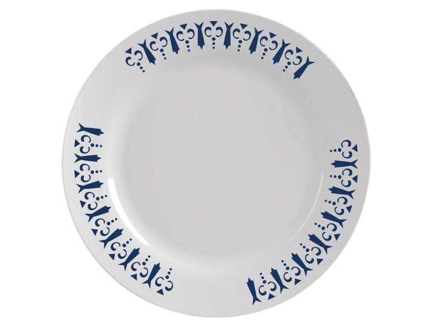 Aparelho de Jantar 12 Peças Nadir Redondo Branco Menu Termorey - 6