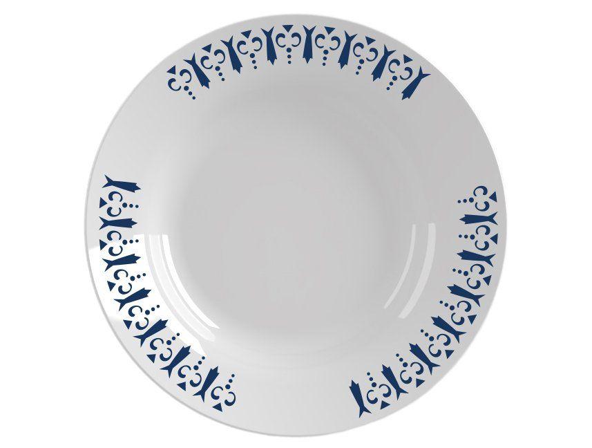 Aparelho de Jantar 12 Peças Nadir Redondo Branco Menu Termorey - 5