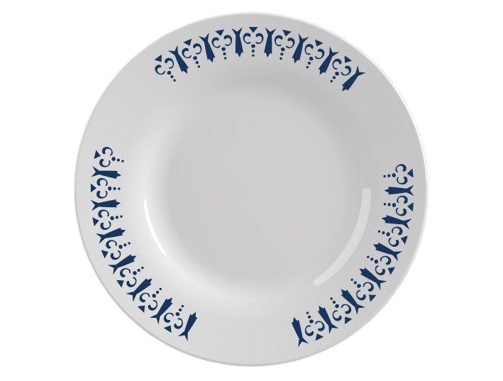 Aparelho de Jantar 12 Peças Nadir Redondo Branco Menu Termorey - 7