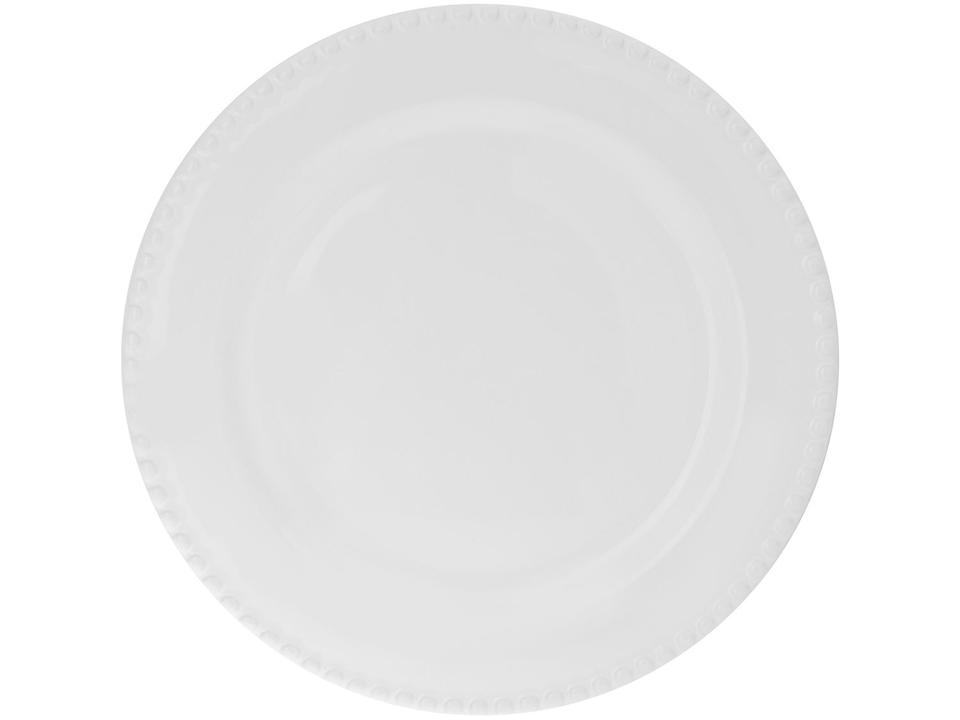 Aparelho de Jantar 16 Peças Cerâmica Scalla - Redondo Branco Bolinha - 3