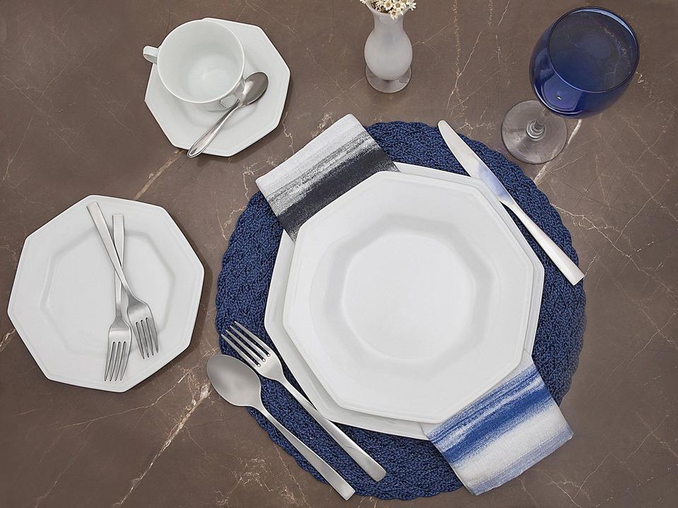 Aparelho de Jantar 30 Peças Schmidt Porcelana - 1