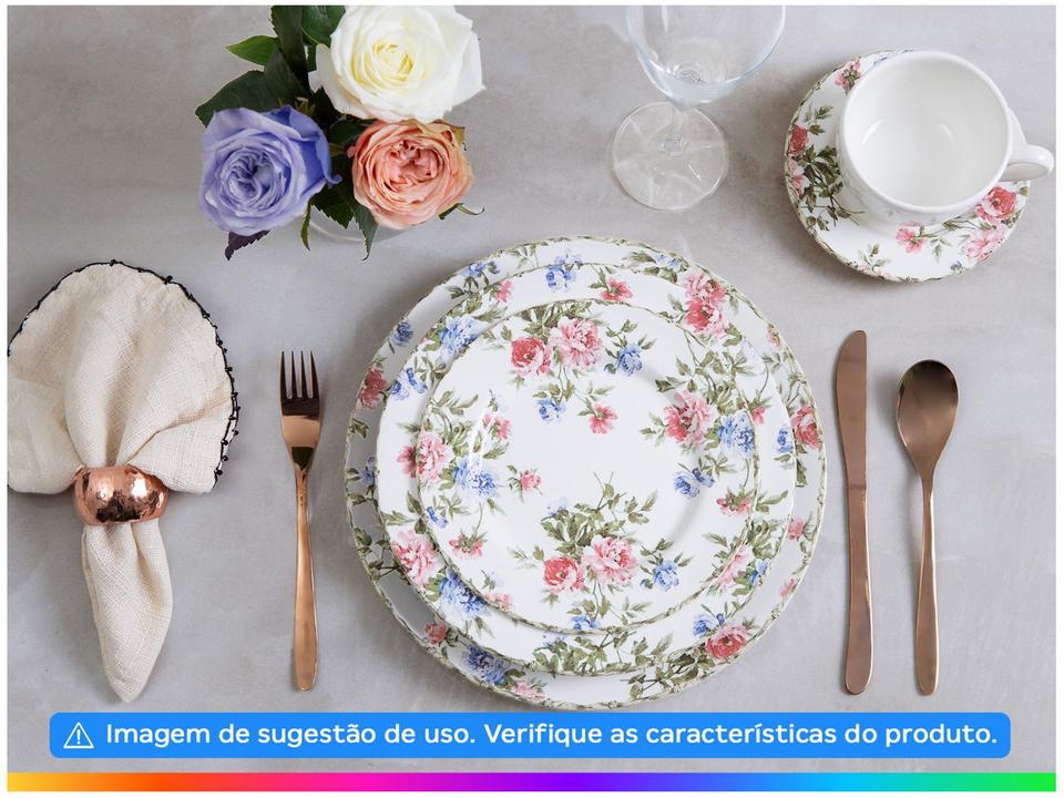 Aparelho de Jantar Chá 20 Peças Alleanza Faiança - 1