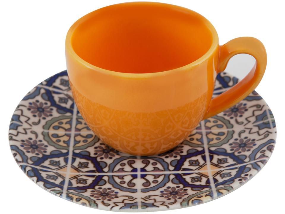 Aparelho de Jantar Chá 20 Peças Haus Cerâmica - Redondo Soho Mandala - 9