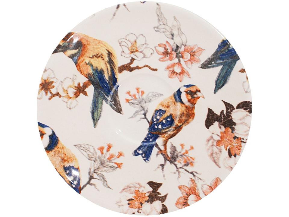 Aparelho de Jantar Chá 20 Peças Haus Cerâmica - Redondo Soho Pássaros - 4