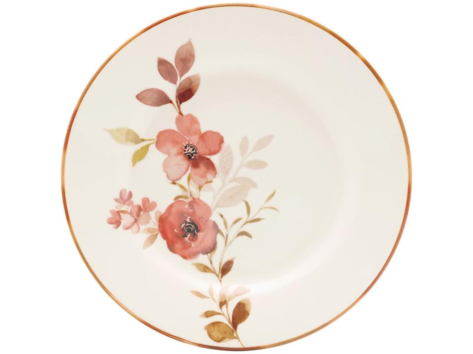 Aparelho de Jantar Chá 20 Peças Oxford Redondo Cerâmica Biona - 2