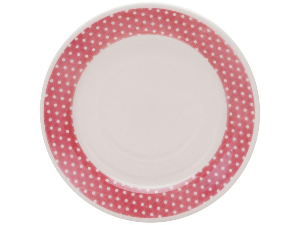 Aparelho de Jantar Chá 30 Peças Biona - Cerâmica Redondo Rosa Donna AE30-5160 - 7