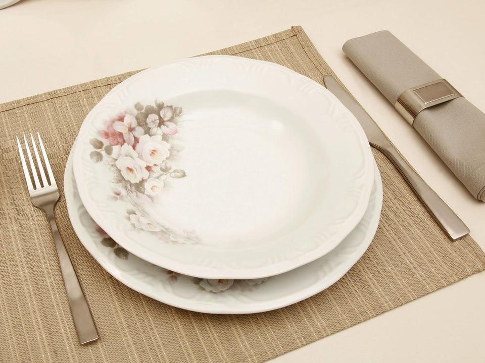 Aparelho de Jantar Chá 30 Peças Schmidt - 1