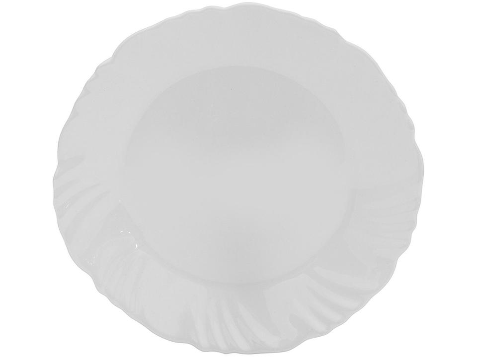 Aparelho de Jantar com Taça 16 Peças Nadir Redondo Branco Pétala - 4