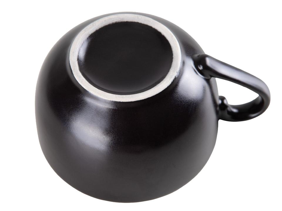 Aparelho de Jantar e Chá 20 Peças Alleanza Redondo Cerâmica Faiança Branco e Azul Istambul - 8