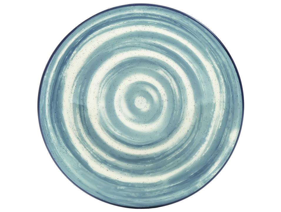 Aparelho de Jantar e Chá 20 Peças Oxford Daily Redondo Azul Unni Oceânica - 1