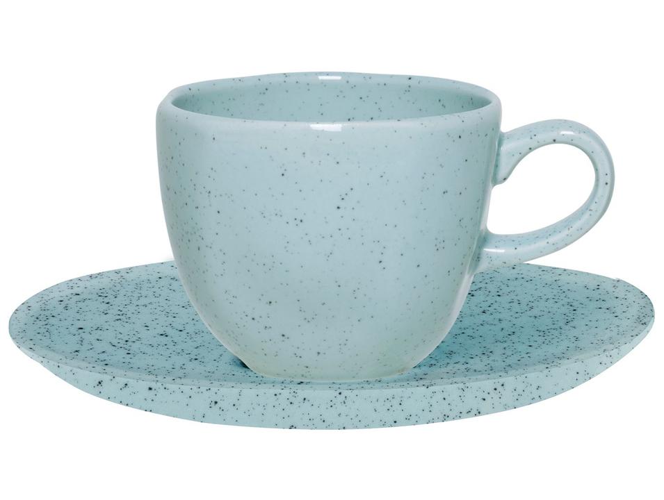 Aparelho de Jantar e Chá 20 Peças Oxford de Porcelana Azul Ryo Blue Bay - 5