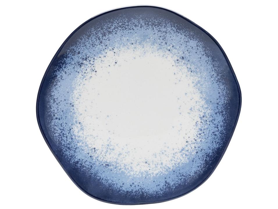 Aparelho de Jantar e Chá 20 Peças Oxford de Porcelana Azul Ryo Galápagos - 2