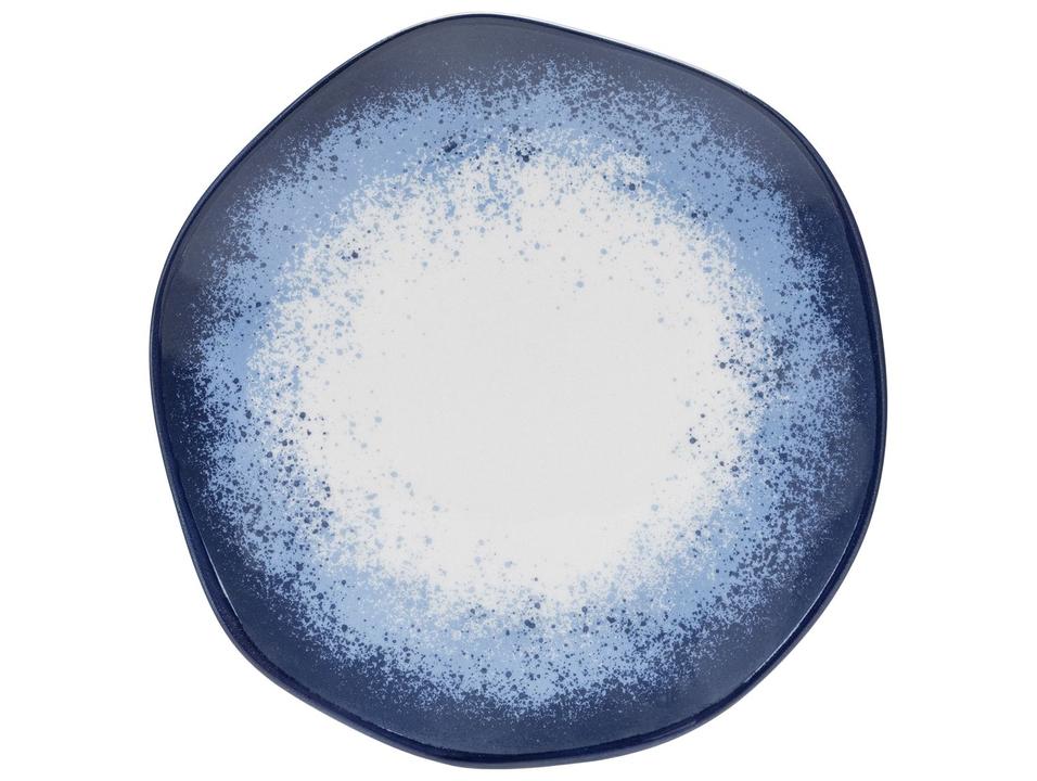 Aparelho de Jantar e Chá 20 Peças Oxford de Porcelana Azul Ryo Galápagos - 3