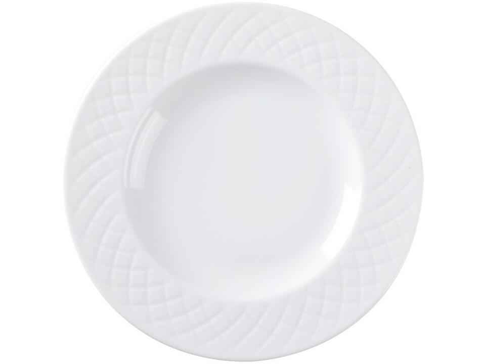 Aparelho de Jantar e Chá 20 Peças Tramontina Porcelana Branco Redondo Ingrid - 2